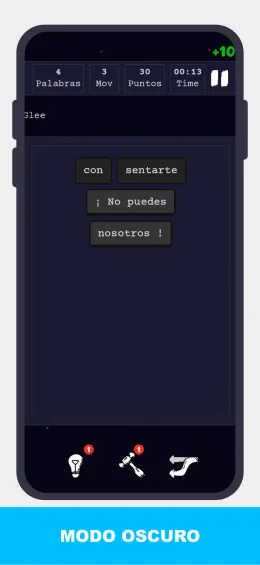 Modo oscuro